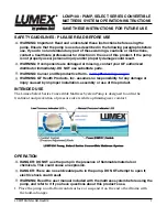 Предварительный просмотр 1 страницы Graham Field Lumex LCMP100 Operation Instructions