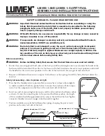 Предварительный просмотр 1 страницы Graham Field LUMEX LX6690-1 Assembly And Installation Instructions