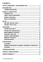 Предварительный просмотр 2 страницы Graham Field LUMISCOPE 1147 Instruction Manual