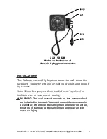 Предварительный просмотр 3 страницы Graham Field WALLMAX 222 User Manual