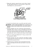 Предварительный просмотр 4 страницы Graham Field WALLMAX 222 User Manual