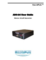 Preview for 1 page of Graham-Patten SoundPals ADC-24 User Manual