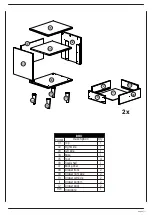 Предварительный просмотр 4 страницы Grain Wood Furniture MC0405 Assembly Instructions Manual