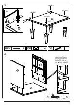 Предварительный просмотр 6 страницы Grain Wood Furniture MC0405 Assembly Instructions Manual