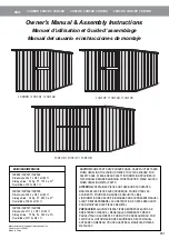 Grainger International 13X099 Owner'S Manual & Assembly Instructions preview