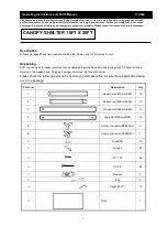 Preview for 1 page of Grainger 11C544 Operating Instructions And Parts Manual