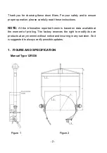 Preview for 3 page of Grainger 12R538 Instruction Manual