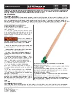 Предварительный просмотр 2 страницы Grainger 3KNA3A Operating Instructions