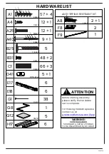 Предварительный просмотр 3 страницы GrainWood CLF0503 Assembly Instructions Manual