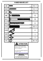 Предварительный просмотр 3 страницы GrainWood GP0203 Assembly Instructions Manual