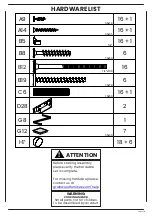 Предварительный просмотр 3 страницы GrainWood GP0303 Assembly Instructions Manual