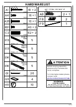 Предварительный просмотр 3 страницы GrainWood GP0716 Assembly Instructions Manual