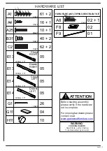 Предварительный просмотр 3 страницы GrainWood Greenport GP0703 Assembly Instructions Manual