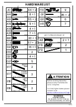 Предварительный просмотр 3 страницы GrainWood Greenport GP0903 Assembly Instructions Manual