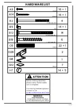 Предварительный просмотр 4 страницы GrainWood JLF0303 Assembly Instructions Manual