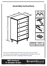 Предварительный просмотр 1 страницы GrainWood MC0705 Assembly Instructions Manual