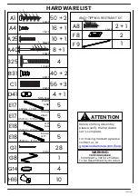 Предварительный просмотр 3 страницы GrainWood MC0705 Assembly Instructions Manual