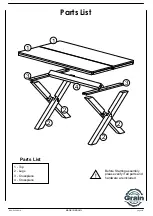 Предварительный просмотр 3 страницы GrainWood Montauk 966011 Assembly Instructions Manual