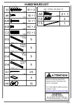 Предварительный просмотр 3 страницы GrainWood SH0701 Assembly Instructions Manual