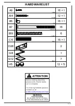 Предварительный просмотр 3 страницы GrainWood Shaker SH0201 Assembly Instructions Manual