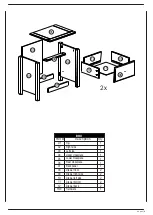 Предварительный просмотр 4 страницы GrainWood Shaker SH0401 Assembly Instructions Manual