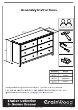 Preview for 1 page of GrainWood Shaker SH0501 Assembly Instructions Manual