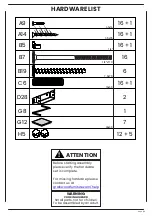 Предварительный просмотр 3 страницы GrainWood Shaker SH1301 Assembly Instructions Manual