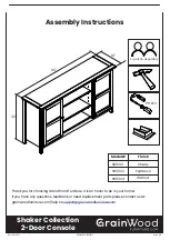 Preview for 1 page of GrainWood Shaker Assembly Instructions Manual