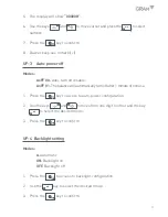 Предварительный просмотр 11 страницы Gram Precision K2EN Series Operation Manual