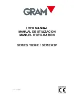 Предварительный просмотр 1 страницы Gram Precision K2P Series User Manual