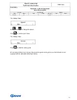 Preview for 14 page of Gram 860120020 Operation And Service Manual