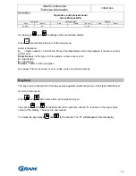 Preview for 20 page of Gram 860120020 Operation And Service Manual