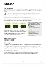 Preview for 3 page of Gram 866100635 Operating Manual