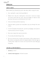 Preview for 4 page of Gram C6 SERIES Operation Manuals