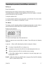 Предварительный просмотр 17 страницы Gram ECO EURO User Manual