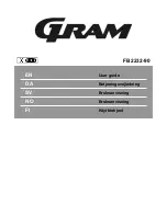 Preview for 1 page of Gram FB 2136-90 User Manual