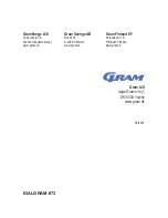 Preview for 32 page of Gram FS 120-II Instructions For Use Manual