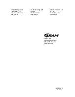 Preview for 48 page of Gram FS 3185-90 User Manual