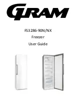 Gram FS 3286-90 N X User Manual preview