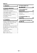 Preview for 3 page of Gram FS 4316-90 N X/1 User Manual