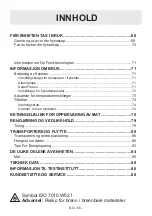 Preview for 67 page of Gram FS 441862 N User Manual