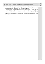 Preview for 67 page of Gram FSI 401754 N/1 User Manual