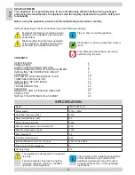 Preview for 2 page of Gram IMC 12635-90 X Operating Instructions Manual