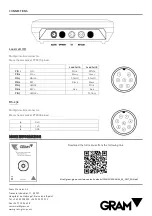 Preview for 4 page of Gram K3-F Quick Start Manual