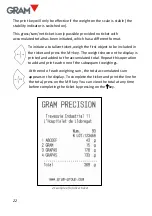 Preview for 22 page of Gram K3 SERIES Operation Manual