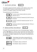 Preview for 26 page of Gram K3 SERIES Operation Manual