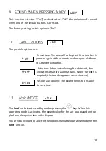 Preview for 27 page of Gram K3 SERIES Operation Manual