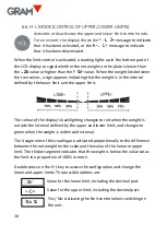 Предварительный просмотр 16 страницы Gram K3iX P Series Operation Manual