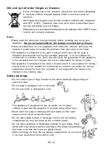 Preview for 22 page of Gram KC 311186 N User Manual