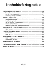 Preview for 55 page of Gram KC 311186 N User Manual